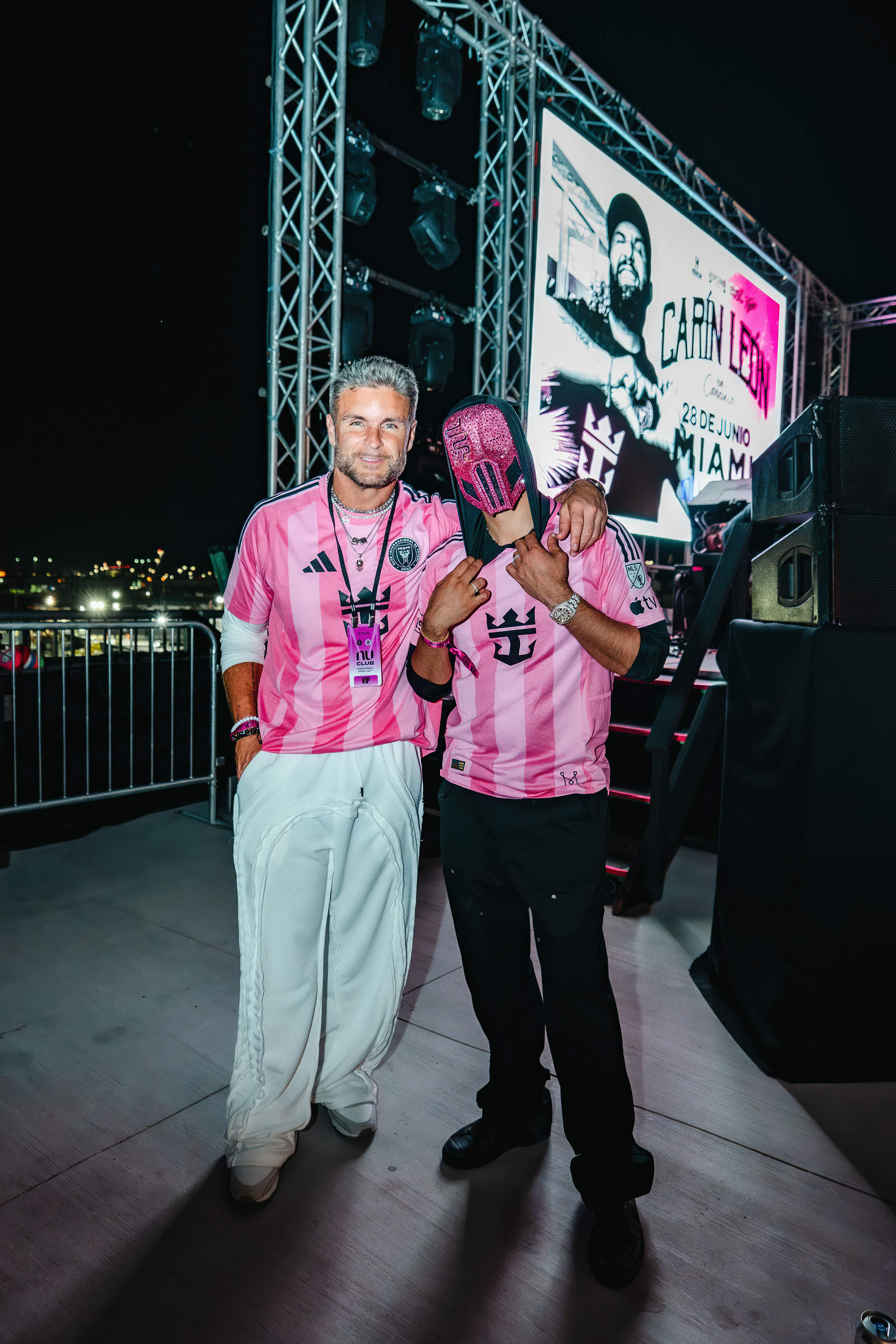 Sickick with Inter Miami jersey
